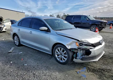 2012 Volkswagen Jetta Se из США, поврежденный, VIN 3VWDX7AJ7CM408006